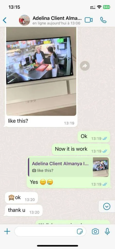Magicaliptv WhatsApp support chat screenshot 4